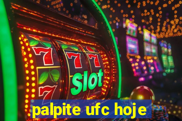 palpite ufc hoje